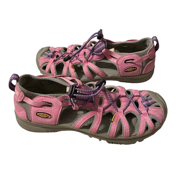 Keen Pink Whisper Waterproof Toggle Lace Hiking‎ Sport Sandals Size 6 - Picture 2 of 7